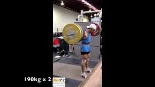 Ianne Guinares 200kg Back Squat