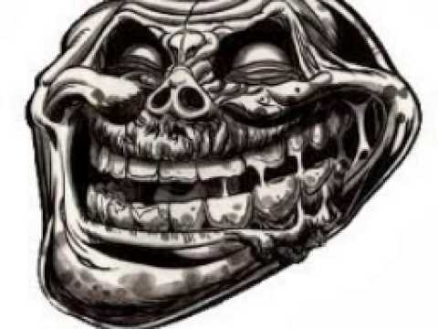 SCARY TROLL FACE creepy music - YouTube