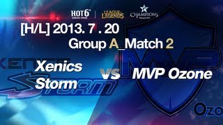 [H/L] LOL Champs Summer 2013_Xenics Storm vs MVP Ozone Match 2 (2013.7.20)