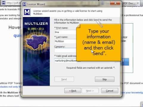 How to Install Multilizer PDF Translator - Quick Guide - YouTube