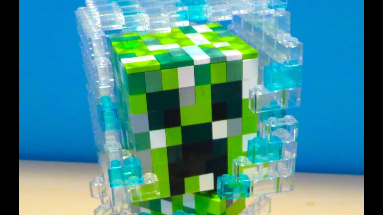 LEGO Charged Creeper - Minecraft - YouTube