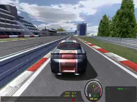 rFactor : GeForce 8600M GT - YouTube