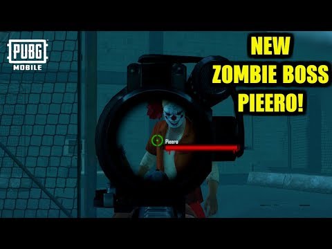 PUBG MOBILE NEW UPDATE 0.15.0 : NEW ZOMBIE BOSS PIEERO IN FACTORY BUILDING | HALLOWEEN ZOMBIE MODE!!