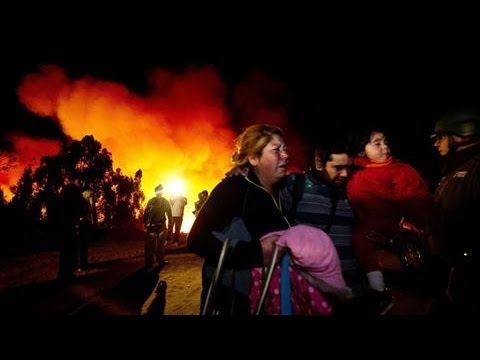 A fire that swept through parts of the historic Chilean port city of Valparaiso left at least 12 dead and forced the evacuation of thousands of people. Photo: WorldPhotos.com

Subscribe to the WSJ channel here:
http://bit.ly/14Q81Xy

Visit the WSJ channel for more video:
https://www.youtube.com/wsjdigitalnetwork
More from the Wall Street Journal:
Visit WSJ.com: http://online.wsj.com/home-page

Follow WSJ on Facebook:
http://www.facebook.com/wsjlive
Follow WSJ on Google+: https://plus.google.com/+wsj/posts
Follow WSJ on Twitter: https://twitter.com/WSJLive
Follow WSJ on Instagram: http://instagram.com/wsj
Follow WSJ on Pinterest: http://www.pinterest.com/wsj/
Follow WSJ on Tumblr: http://www.tumblr.com/tagged/wall-street-journal