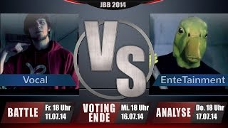 JBB 2014 [8tel-Finale 2/8] - EnteTainment vs. Vocal [ANALYSE]