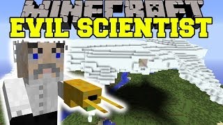 Minecraft: EVIL SCIENTIST (ROBOTS & THEIR EVIL CREATOR!) Mod Showcase