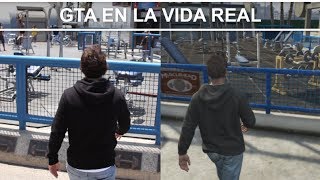 GTA V EN LA VIDA REAL! MUSCLE BEACH VENICE - [LuzuGames]