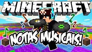 NOTAS MUSICAIS! - Minecraft (Novo Minijogo)