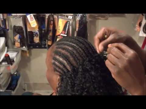 Crochet Weave Hair Extensions @ RubyRuby.info - YouTube
