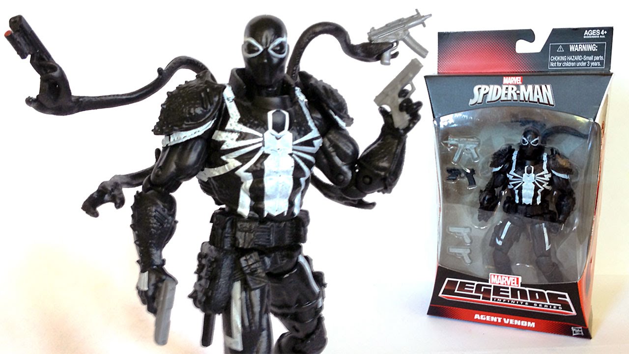 AGENT VENOM Marvel Legends Walgreens Exclusive Action Figure Review