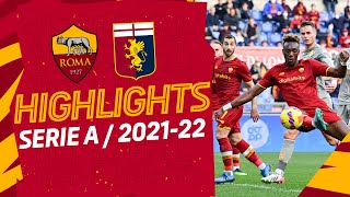 Roma 0-0 Genoa | Serie A Highlights 2021-22