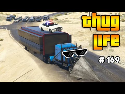 GTA 5 THUG LIFE AND FUNNY MOMENTS (Wins Stunts and Fails #169)