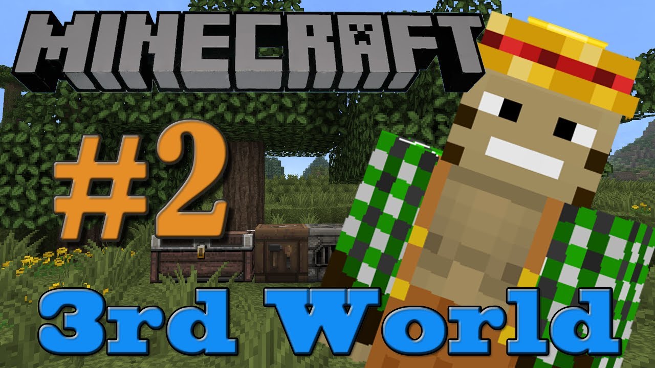 Diamonds, Dungeons, and Emeralds - Minecraft 3rd World LP #2 - YouTube