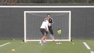 The ULTIMATE goalkeeping drill...with Petr Cech