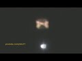 OVNI en Brasil Señales de Paz- UFO in Brazil emitting Peace Signs Edit 10/07/2014