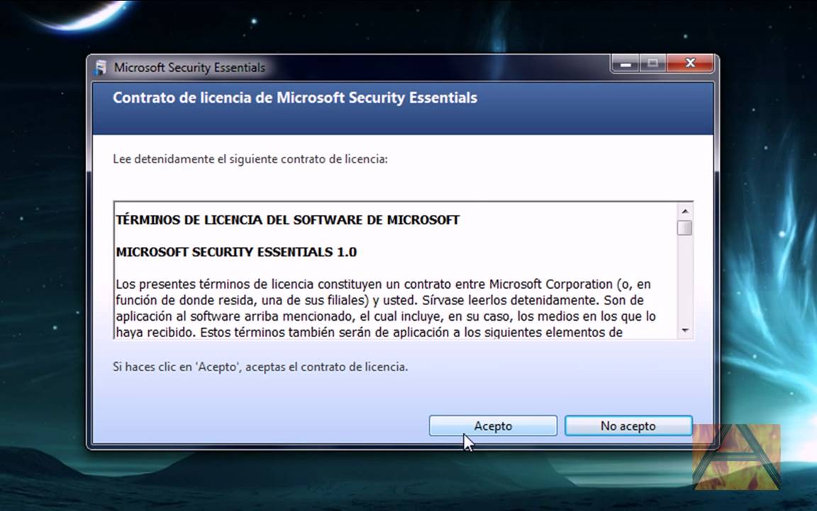 ... - Descargar e instalar Microsoft Security Essentials - YouTube