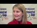 2011 WFG Continental Cup of Curling Draw 4 Media Scrum