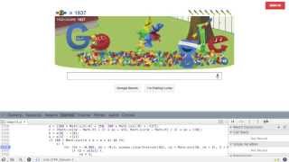 Easy Score and Lives Hack (no scripts required!) - 2013 Google Doodle 15th Birthday Piñata Game