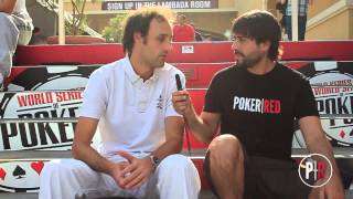 WSOP Main Event día 1A: Entrevista a Javier Etayo