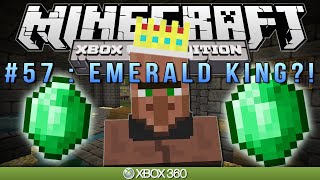 Minecraft Xbox | "EMERALD KING?" | Survival #57