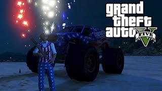 GTA 5 Online The Independence Day Special My Birthday, New Weapons and Fireworks