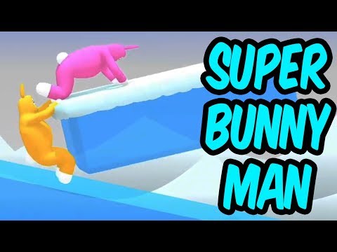 Teo plays Super Bunny Man with Flash