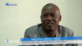 INTERVIEW GABONEWS / Jean Elvys EBANG ONDO, Pdt de l’Association de Lutte Contre les Crimes Rituels