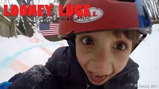 Looney Luge (backyard luge) - Original