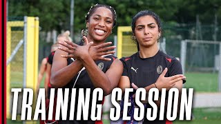 A weekly session of work ahead of Newcastle | Rossonere Training