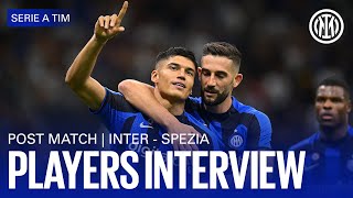 INTER 3-0 SPEZIA | PLAYERS EXCLUSIVE INTERVIEW  🎙️⚫🔵??