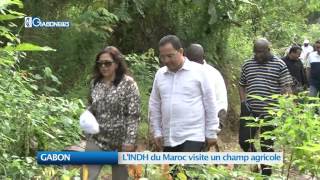 GABON / INDH : Le Maroc visite un champ agricole