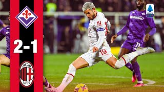 Theo's a consolation goal | Fiorentina 2-1 AC Milan | Highlights Serie A