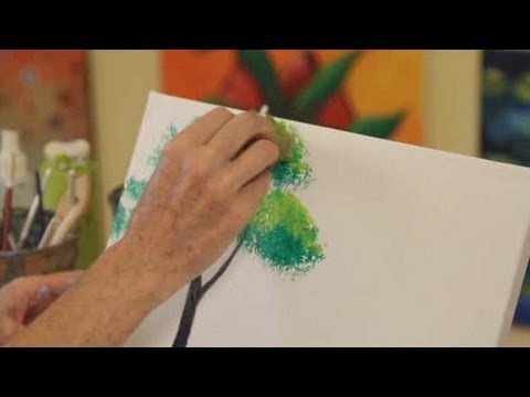 How to Paint a Tree | Acrylic Painting - YouTube