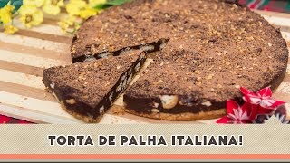 Torta de Palha Italiana - Receitas de Minuto #132