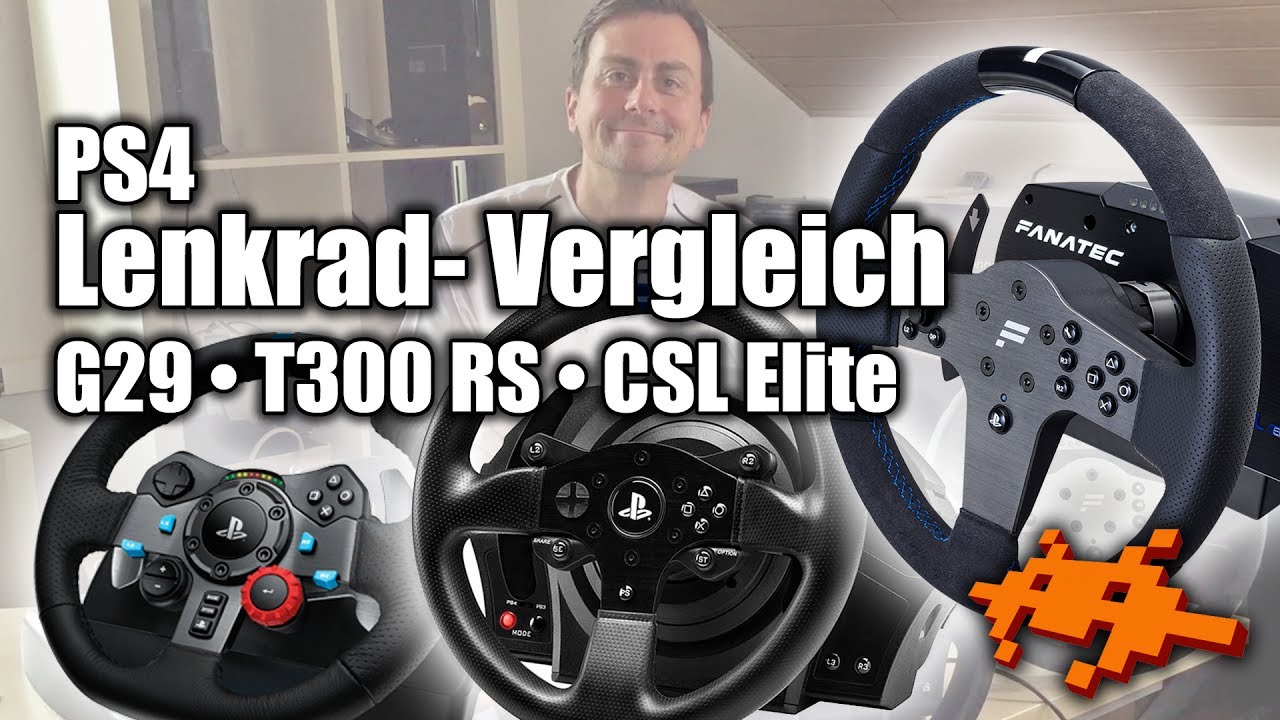 PS4 Wheel Shootout Fanatec CSL Elite PS4 vs Thrustmaster T GT!. 