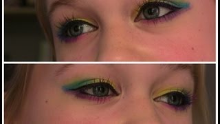 Colourful Makeup Tutorial!