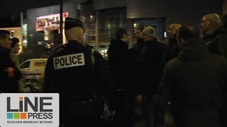 Légers incidents en marge d'une manifestation de la LDJ contre Dieudonné / Paris 16 janvier 2014