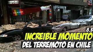 INCREÍBLE Momento del terremoto en Chile, Arica & Perú | 01.04.2014