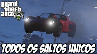 GTA V - Como fazer TODOS os Saltos Únicos em minutos