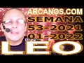 Video Horscopo Semanal LEO  del 26 Diciembre 2021 al 1 Enero 2022 (Semana 2021-53) (Lectura del Tarot)