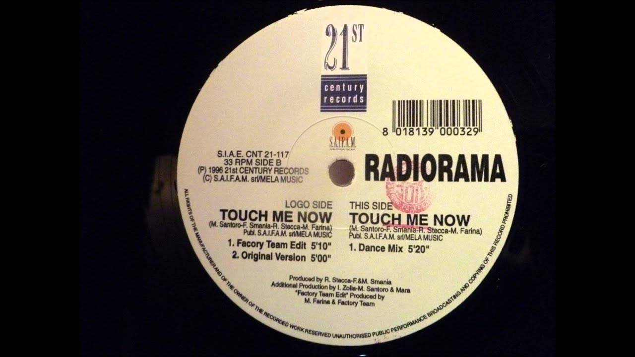 Radiorama - Touch Me Now Radiorama - Touch Me Now