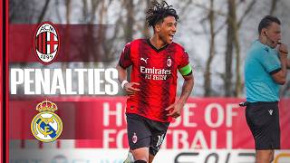 The Penalty shoot-out | AC Milan v Real Madrid | Youth League