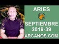 Video Horscopo Semanal ARIES  del 22 al 28 Septiembre 2019 (Semana 2019-39) (Lectura del Tarot)