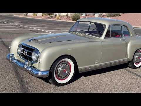 video 1954 Nash-Healey Le Mans Coupe