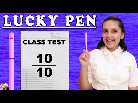 LUCKY PEN Moral Story #Funny Types of Students after exams | Aayu and Pihu Show