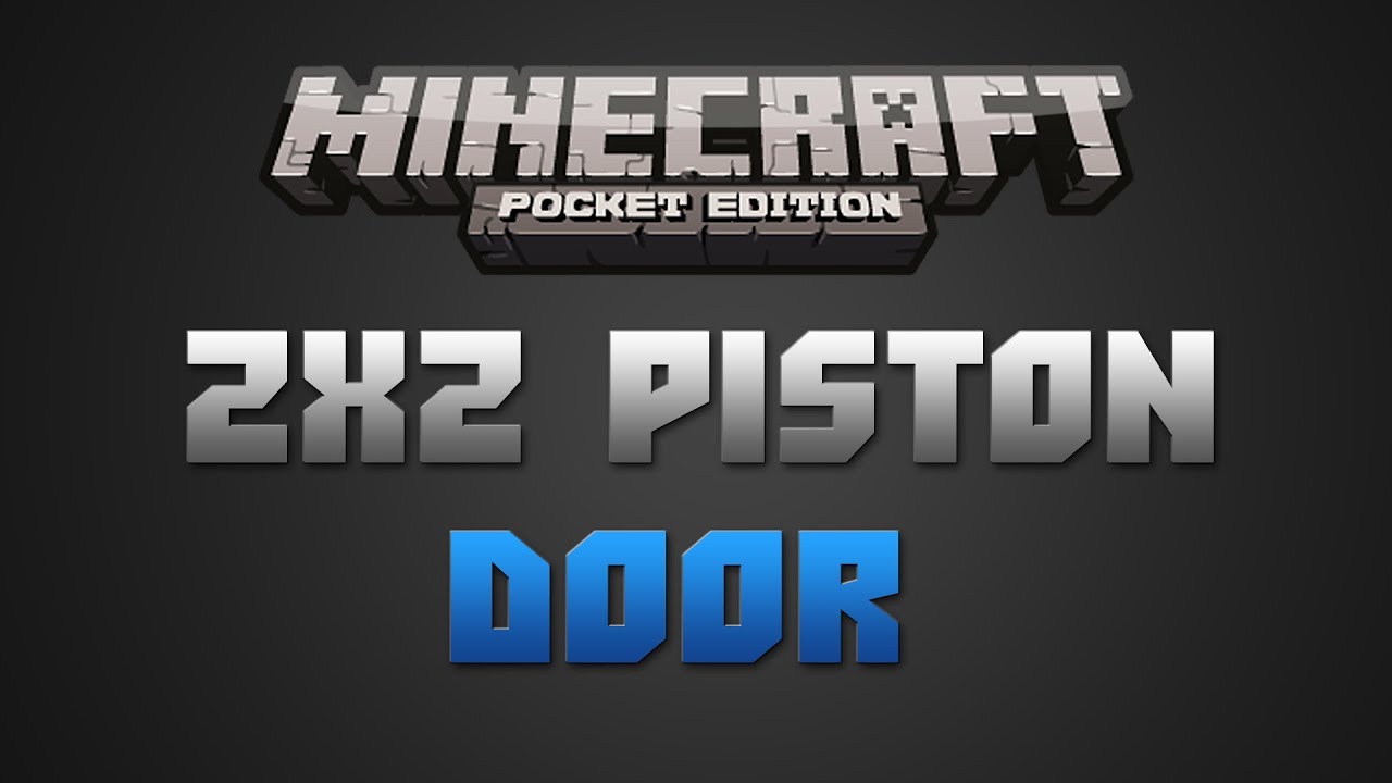 Piston in minecraft pocket edition