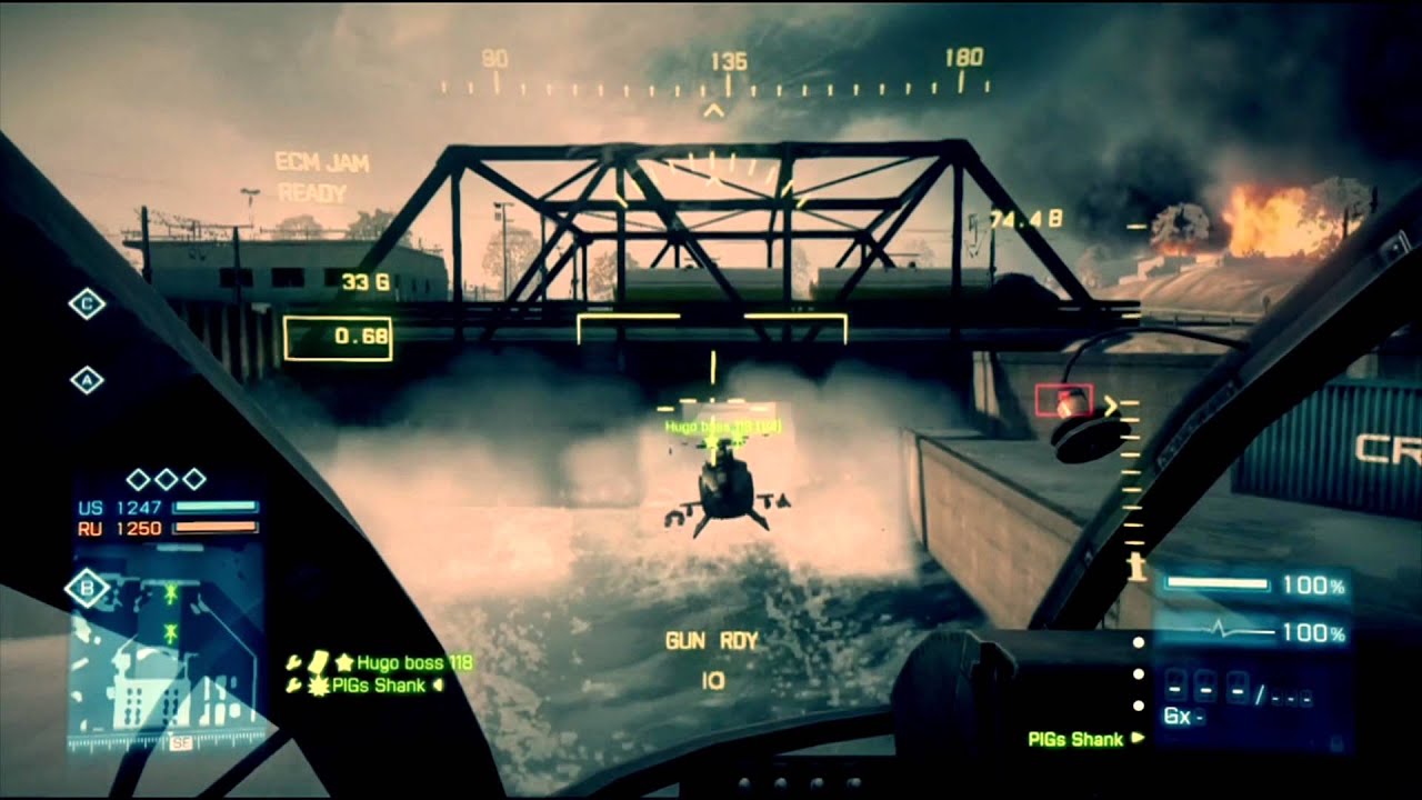 ... go | bf3 quick edit | helicoper stunt | Music by Klaypex | Ready to go