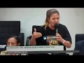 Margareth Dallaruvera durante Audiência Pública Defesa do Direito à Assistência Social e do Financiamento Público - Brasília - 26/11/2019