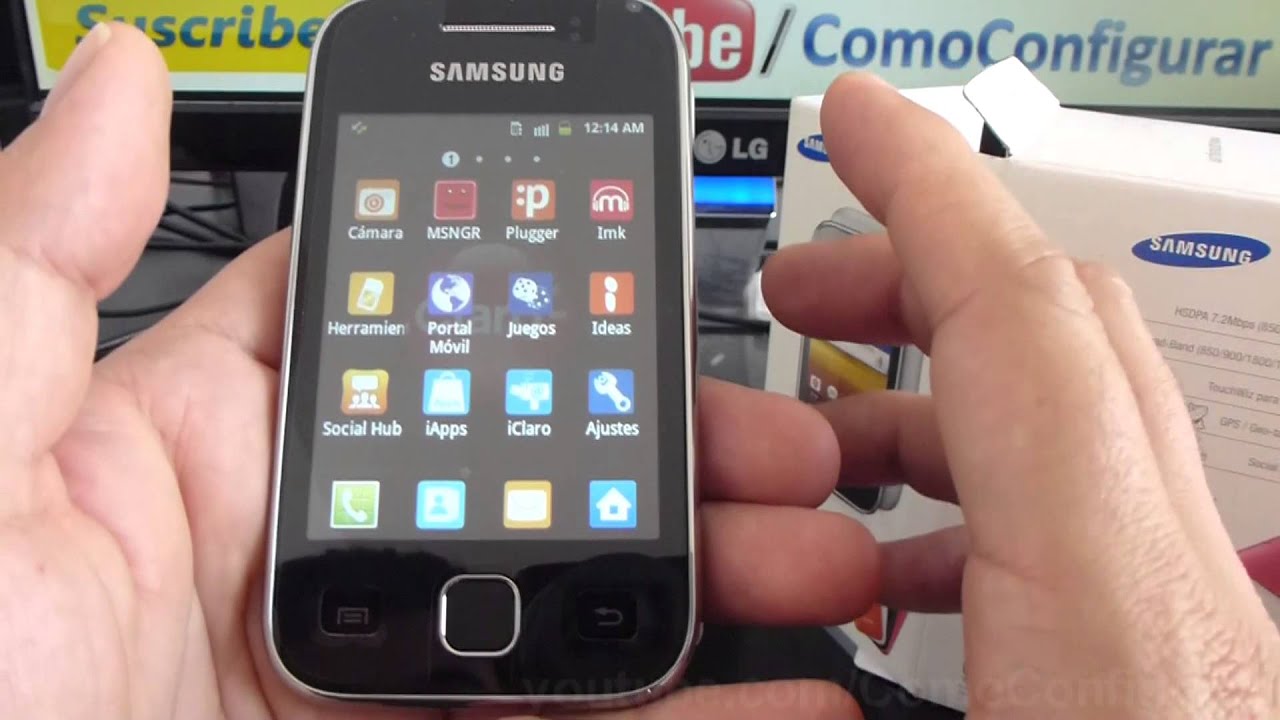 caracteristicas samsung galaxy y s5360 español Video Full HD - YouTube