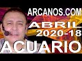 Video Horóscopo Semanal ACUARIO  del 26 Abril al 2 Mayo 2020 (Semana 2020-18) (Lectura del Tarot)